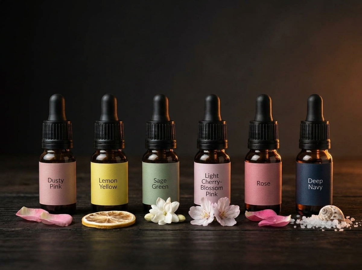 Zestaw 6 olejków zapachowych Ognik Aroma 6 × 10 ml